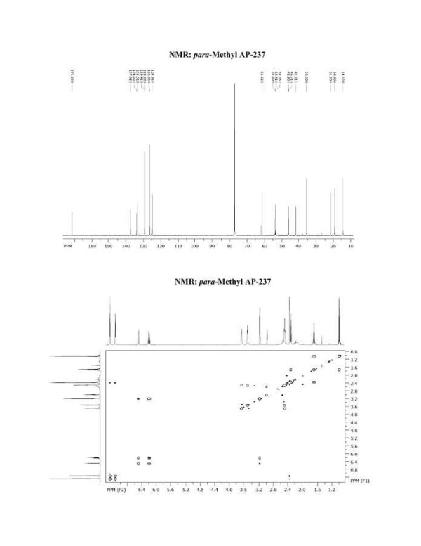 NMR p-methyl AP-237